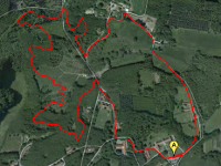 Hammer Bakker Trail 5km rundstrækning